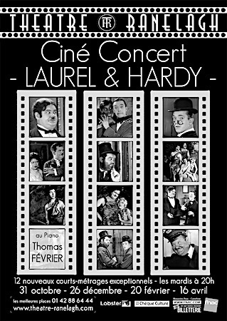 CINÉ CONCERT - LAUREL ET HARDY