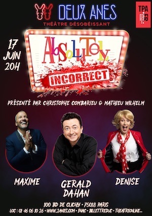 ABSOLUTELY INCORRECT avec Bernard Mabille