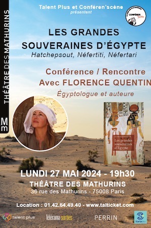 CONFERENSCENE : LES GRANDES SOUVERAINES D’EGYPTE